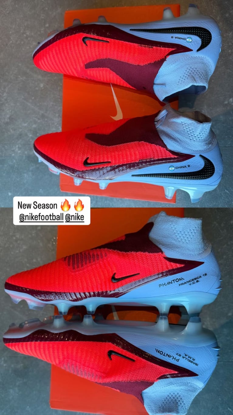 Los botines de Icardi que desencadenaron un nuevo escándalo.