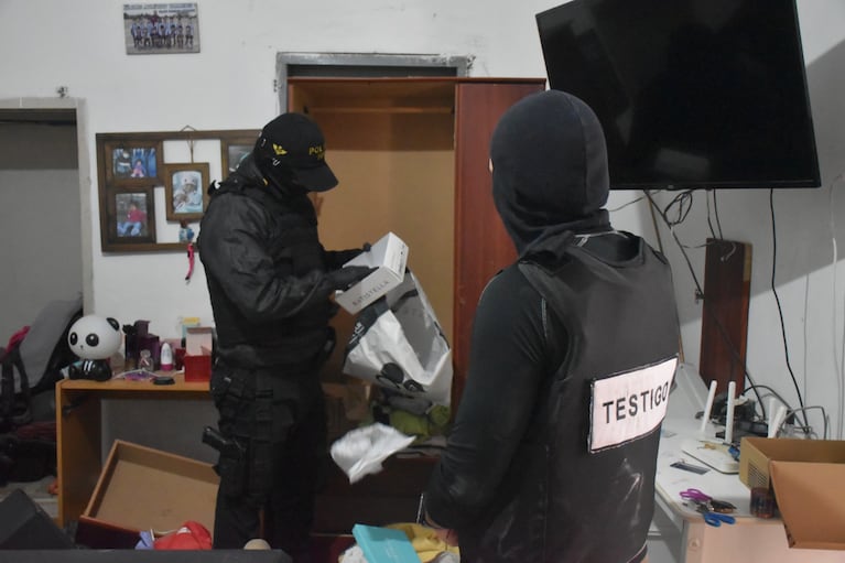 Los búnkers funcionaban en dos barrios de Córdoba de forma organizada.