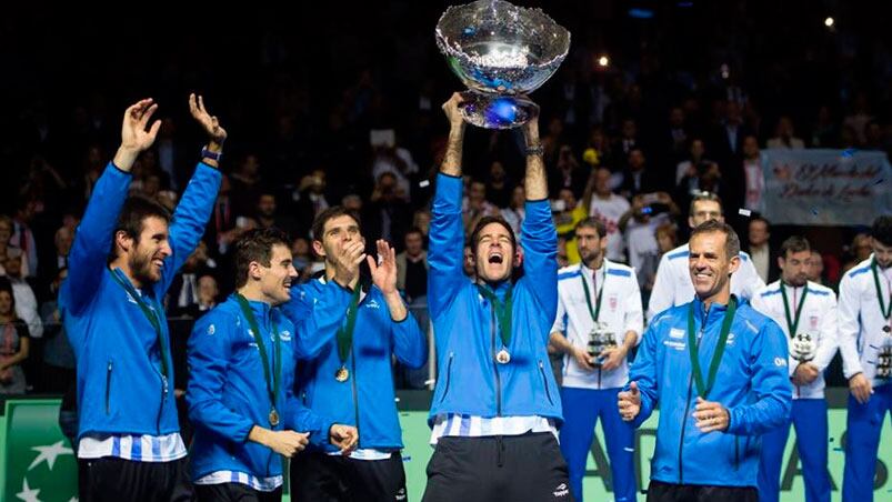 Los campeones de la Davis despertaron el elogio del mejor futbolista del mundo.