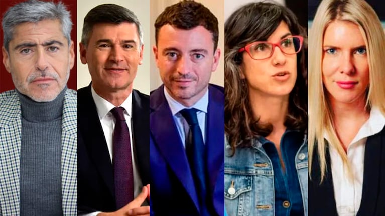 Los candidatos a intendente y sus simpatías futboleras.