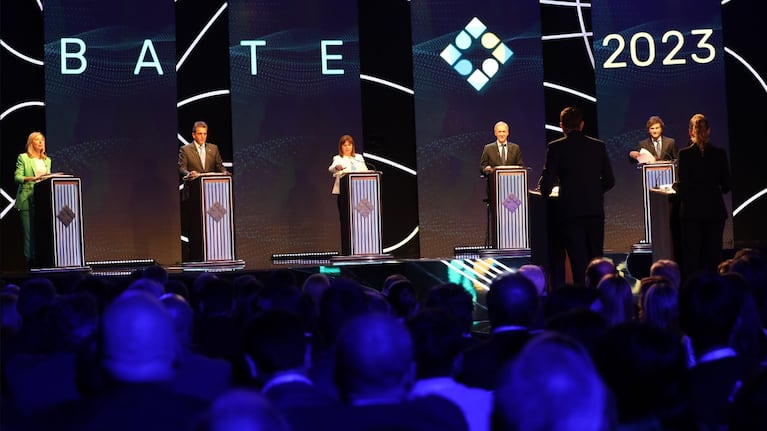 Los candidatos, frente a frente.