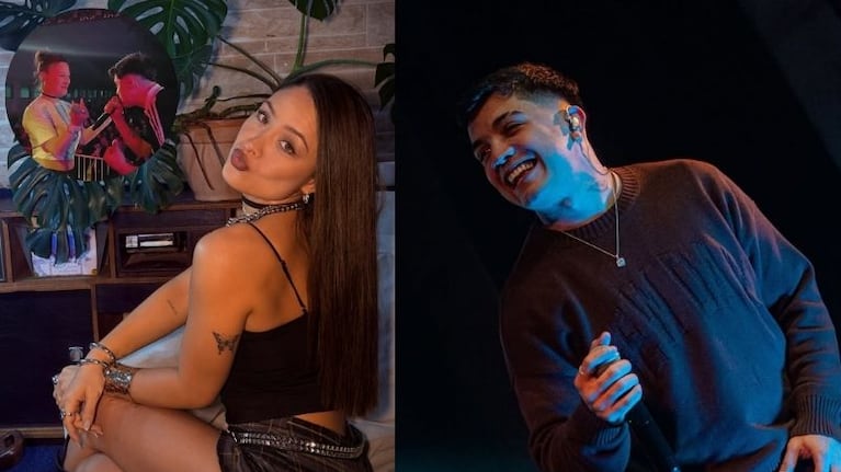 Los cantantes coincidieron en General Pico y cantaron juntos "No estoy hablando de amor".
