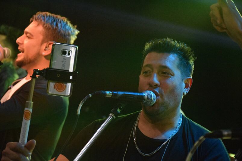 Los cantantes de Trulalá son César Palavecino, Tyago Griffo y el Toro Corvalán. Foto: Maxi López.