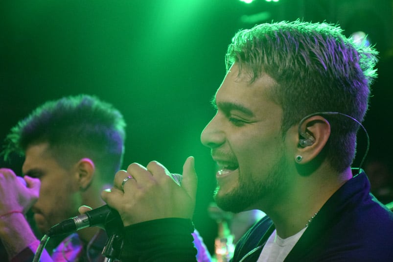 Los cantantes de Trulalá son César Palavecino, Tyago Griffo y el Toro Corvalán. Foto: Maxi López.