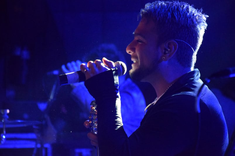 Los cantantes de Trulalá son César Palavecino, Tyago Griffo y el Toro Corvalán. Foto: Maxi López.