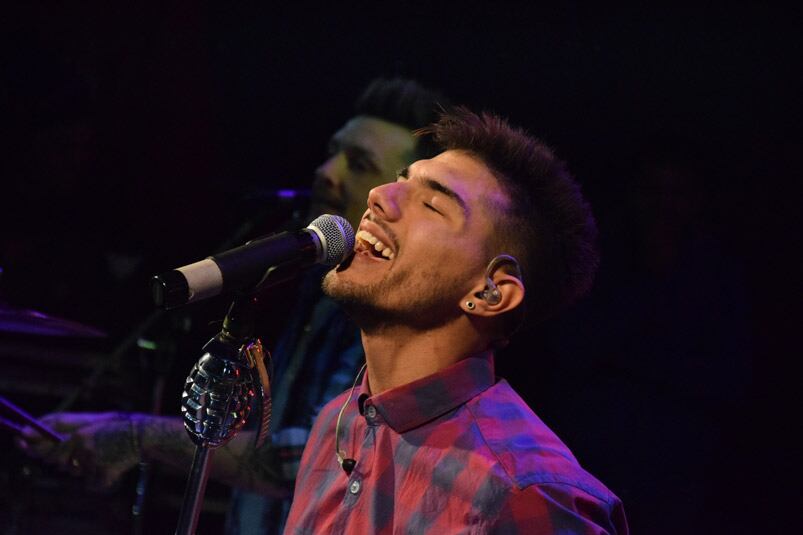 Los cantantes de Trulalá son César Palavecino, Tyago Griffo y el Toro Corvalán. Foto: Maxi López.