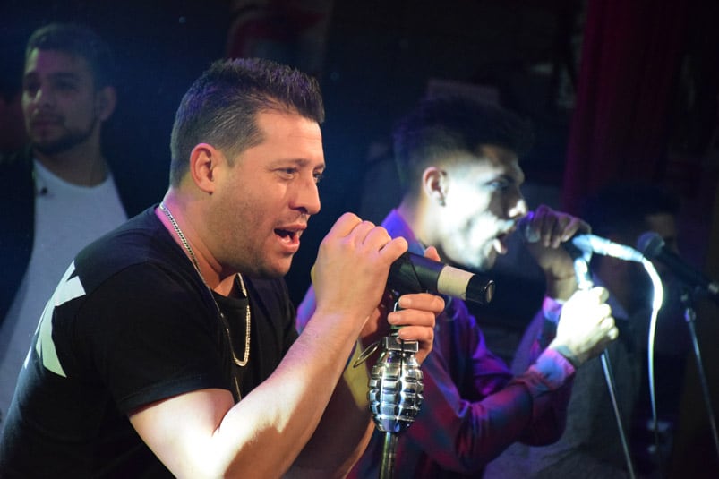 Los cantantes de Trulalá son César Palavecino, Tyago Griffo y el Toro Corvalán. Foto: Maxi López.