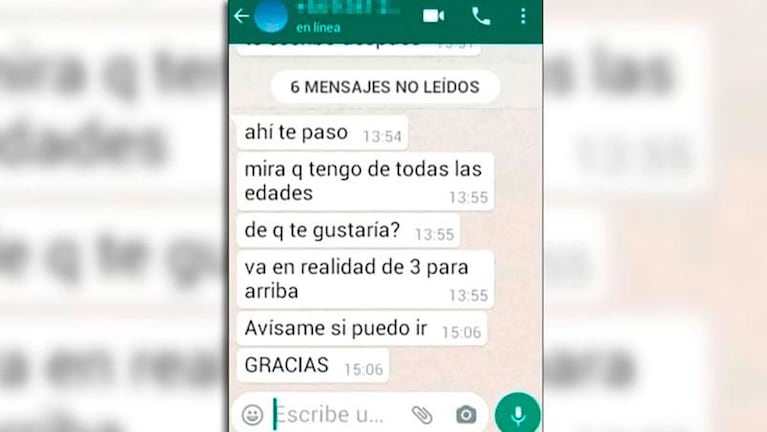 Los chats de un docente acusado de abuso sexual: "Hago con ellos lo que tengo ganas"