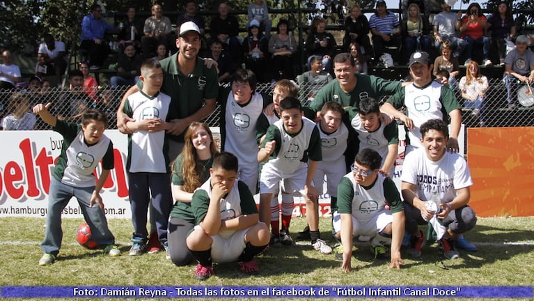Los chicos de Empate Fútbol Club emocionaron en Fútbol Infantil.