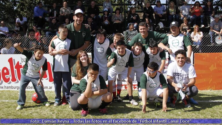 Los chicos de Empate Fútbol Club emocionaron en Fútbol Infantil.