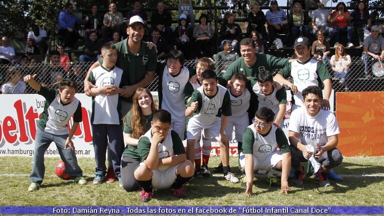 Los chicos de Empate Fútbol Club emocionaron en Fútbol Infantil.