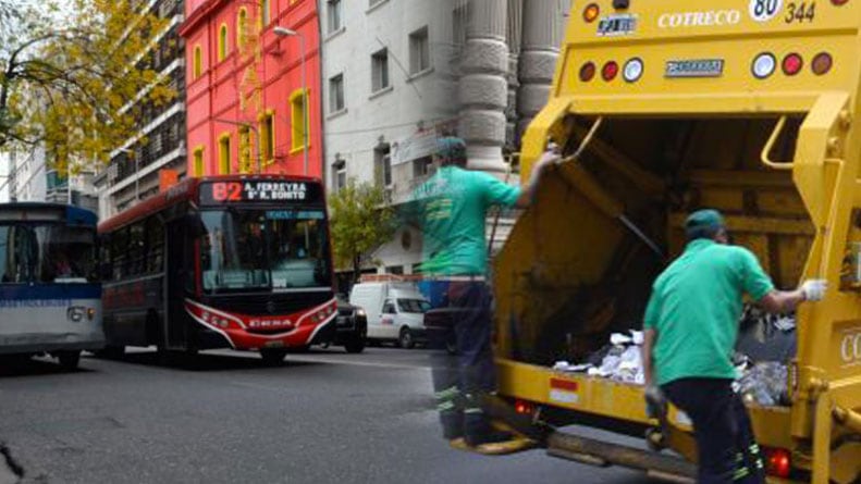 Los colectivos circularán con menos frecuencia. 