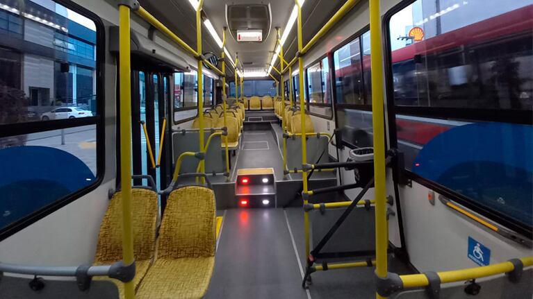 Los colectivos de Córdoba son monitoreados con cámaras y GPS.