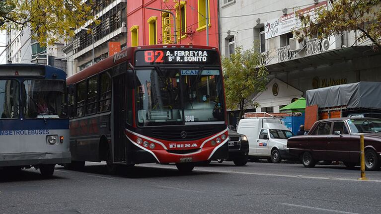 Los colectivos de ERSA volvieron a la calle.