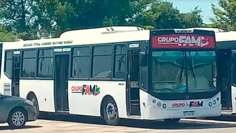 Los colectivos de FAM no salieron este domingo en Córdoba. Foto: archivo.