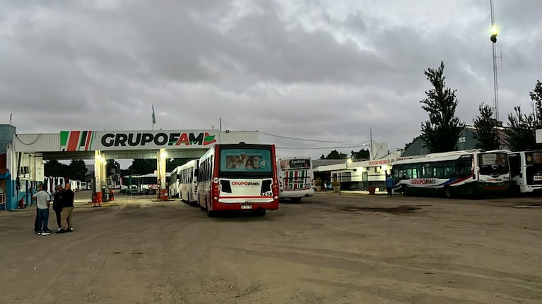 Los colectivos de grupo FAM paralizados.