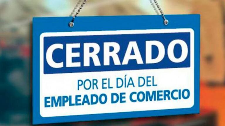 Los comercios no abrirán sus puertas el 24 de septiembre