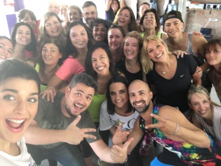 Los conductores de Arriba Córdoba se animaron a la zumba