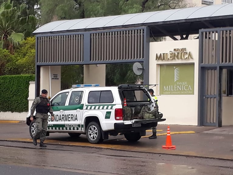 Los controles de Gendarmería se hacen notar en las calles de Córdoba.