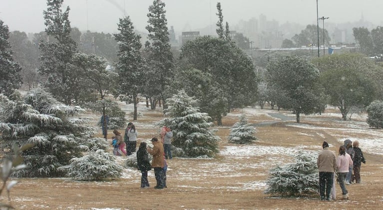 Los cordobeses, alerta por posibles nevadas.