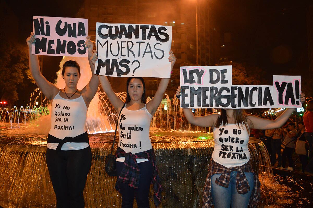 Los cordobeses marcharon por el #NiUnaMenos. Foto: El Doce TV.