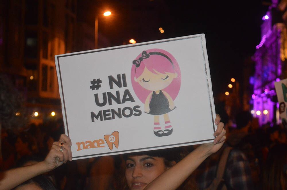 Los cordobeses marcharon por el #NiUnaMenos. Foto: El Doce TV.