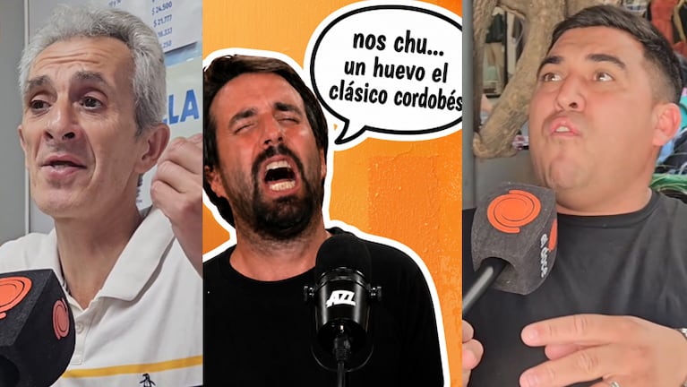 Los cordobeses opinaron sobre la visión de Azzaro sobre el clásico cordobés.