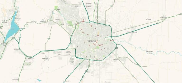 Los cordobeses podrán conocer el estado del tránsito al instante con Waze