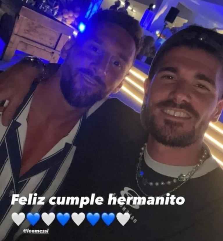 Los cordobeses que participaron del exclusivo festejo de Messi