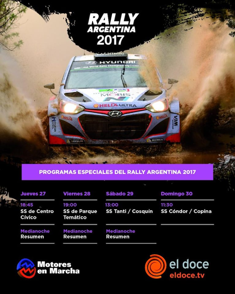 Los corredores del Rally jugaron al golf en Carlos Paz