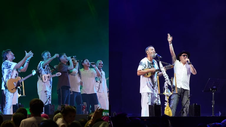 Los cuarteteros estuvieron invitados el show de Los Tekis en Jesús María.