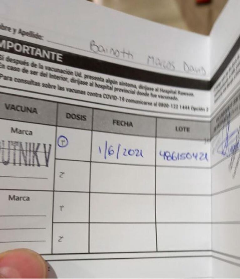 Los cuarteteros que ya se vacunaron contra el coronavirus
