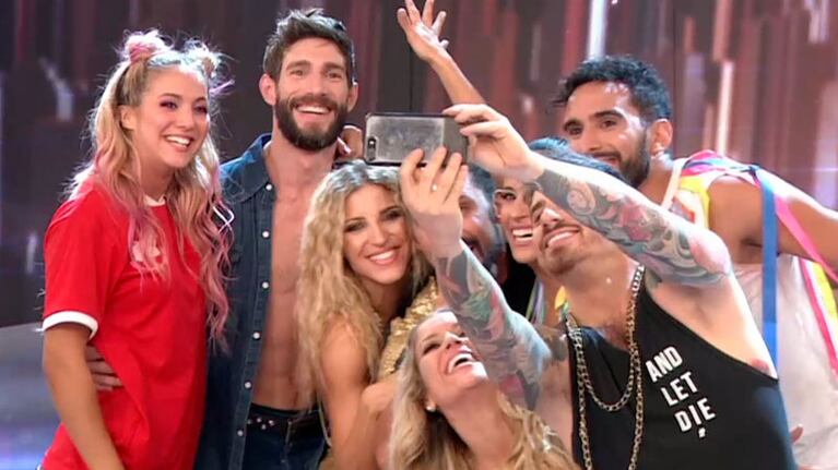 Los cuatro semifinalistas del Bailando 2017.