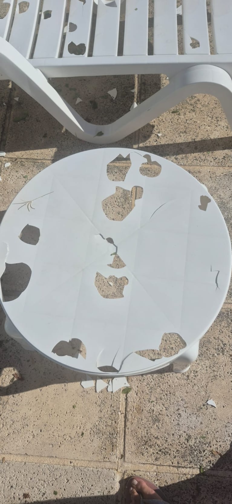 Los daños por la tormenta en Córdoba.