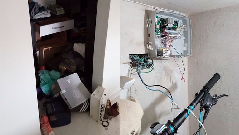 Los delincuentes entraron a plena luz del día.