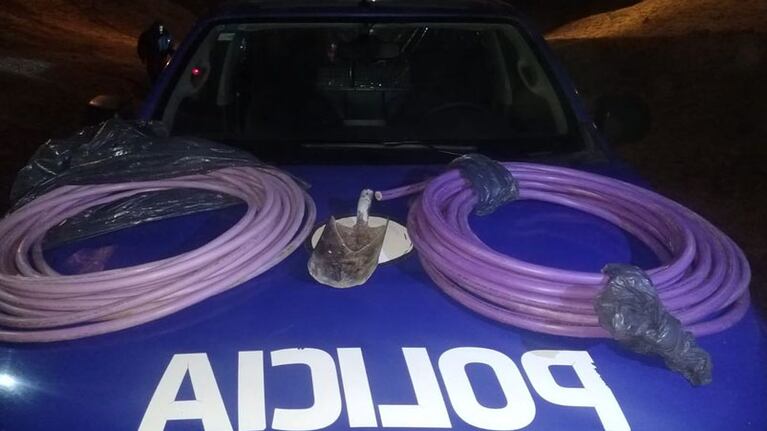 Los delincuentes fueron agarrados en la zona del skatepark.