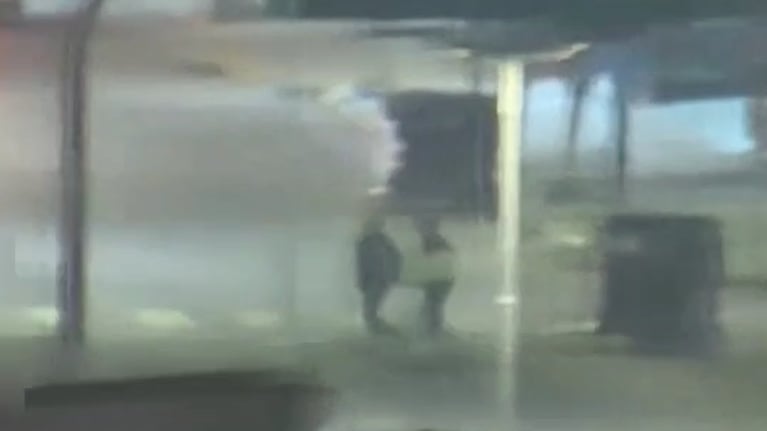 Los delincuentes quedaron grabados y terminaron presos.