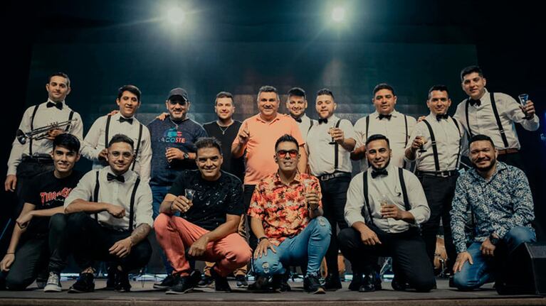 Los Descalzados en su último show aniversario.