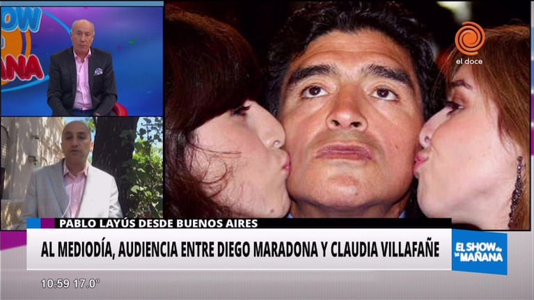 Los detalles de la audiencia judicial entre Maradona y Villafañe