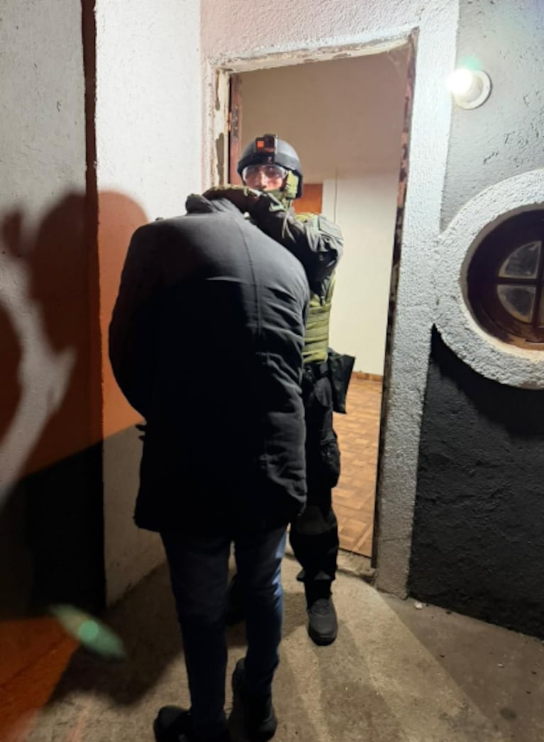 Los detenidos fueron atrapados en plena ruta.