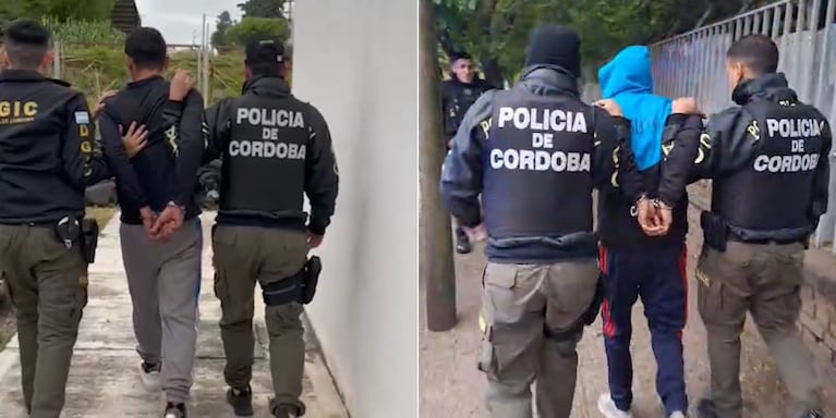 Los detenidos por la balacera contra la academia de baile.