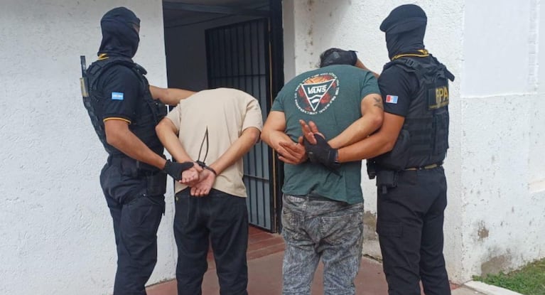 Los detenidos tienen 28 y 36 años.