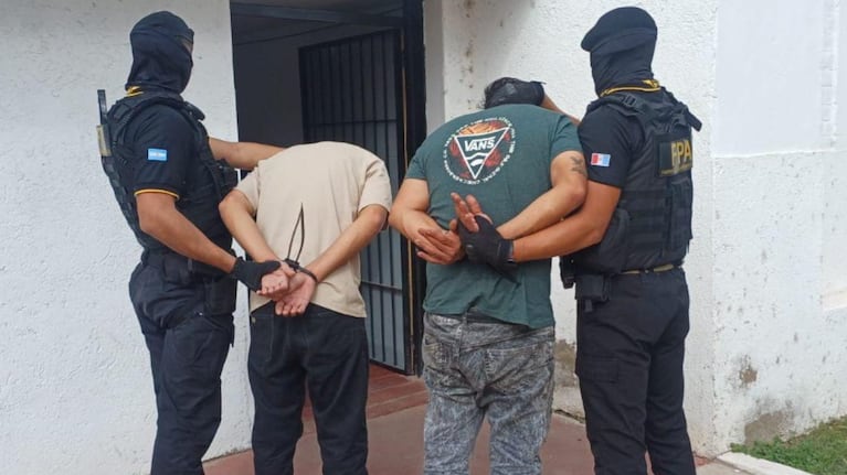 Los detenidos tienen 28 y 36 años.