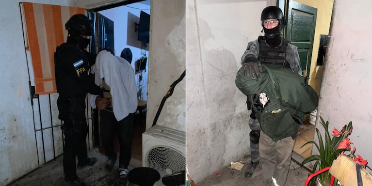 Los detenidos vendían droga en barrio Comercial.
