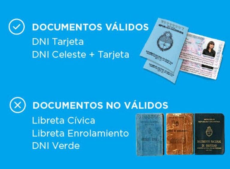 Los DNI que dejarán de tener validez el viernes