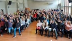 Los docentes decidieron la medida en una asamblea. Foto: Uepc.