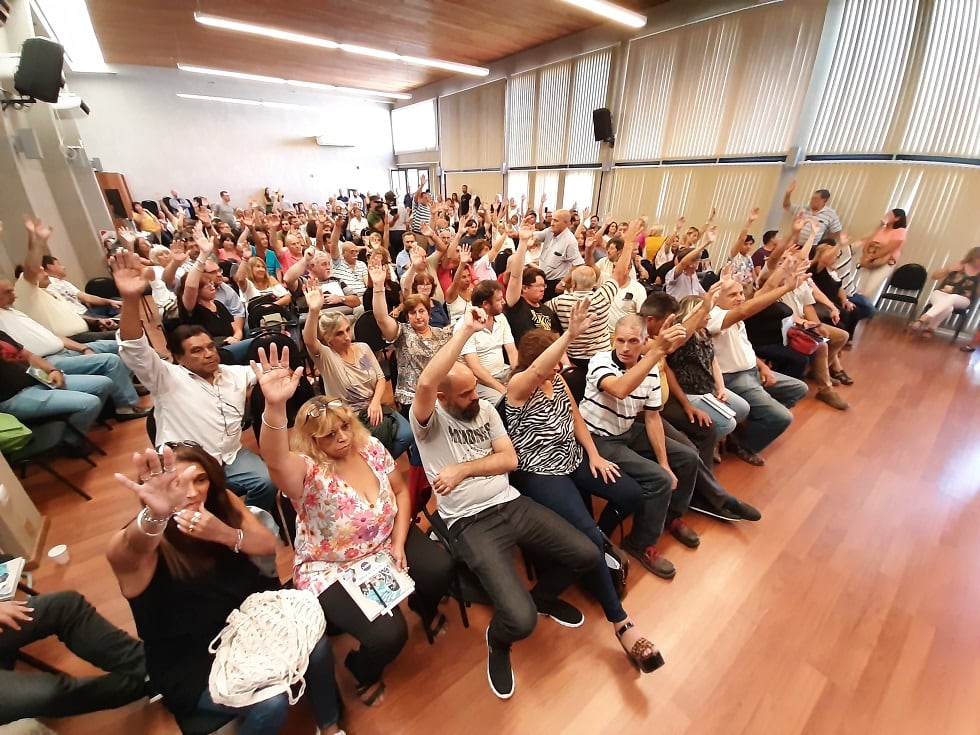 Los docentes van al paro.