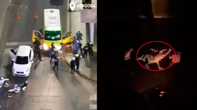 Los dos primeros videos que muestran el crimen de Blas Correas. El segundo, exclusivo de El Doce