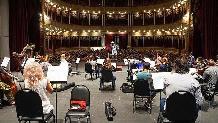 Los elencos del Teatro del Libertador vuelven a las funciones con público