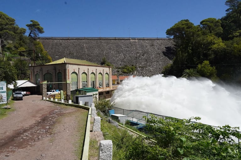 Los embalses superan el nivel de vertedero en Córdoba tras las lluvias.